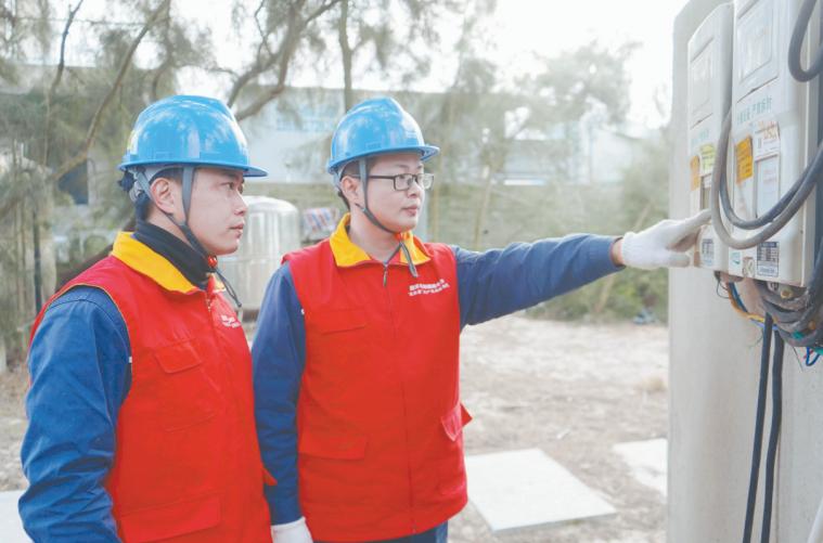 平潭供電公司悉心呵護(hù)萬(wàn)家燈火